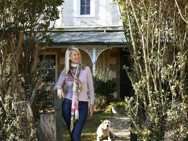 Simmone Logue at her country property Essington Park. Picture: John Appleyard