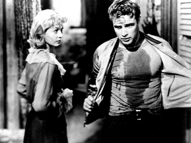 The style was first popularised by Marlon Brando in A Streetcar Named Desire.