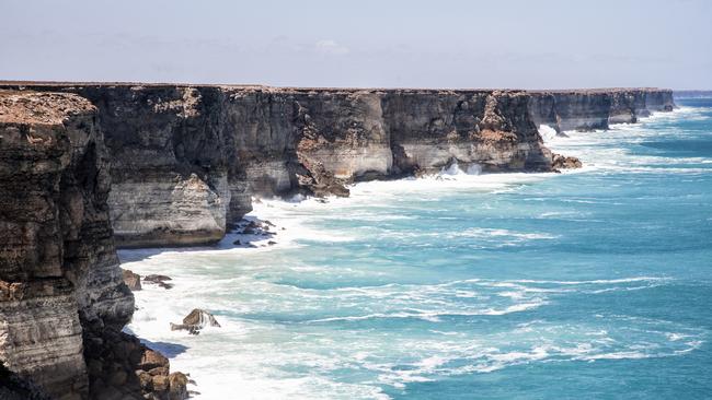 The majestic Great Australian Bight in SA’s Far West.