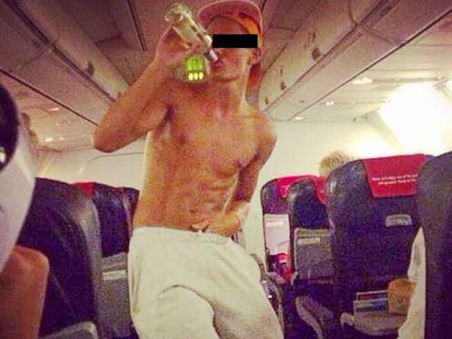 Drunk passengers can be a special kind of annoying. Picture: Passenger Shaming