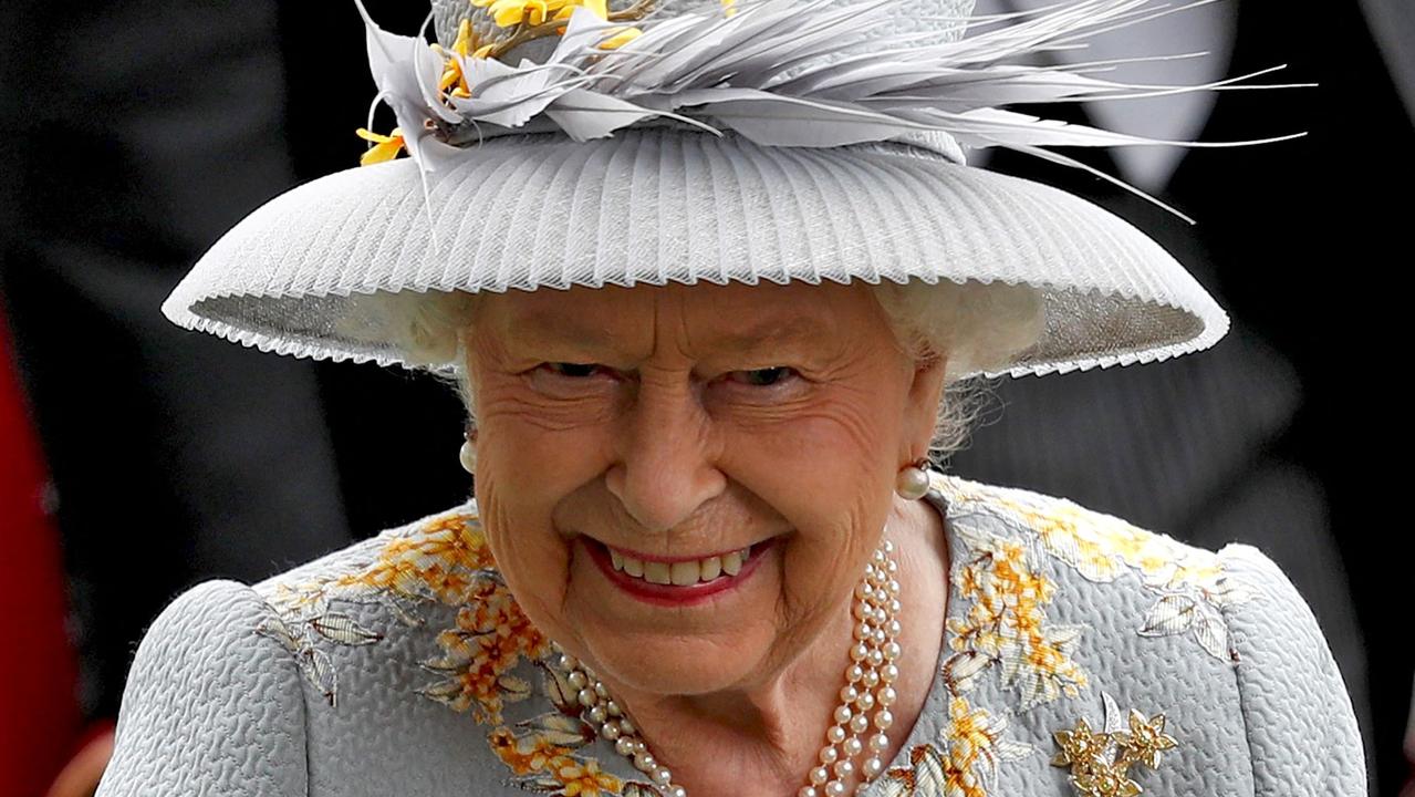 The Queen is said to be “delighted” about the birth of her new granddaughter. Picture: Adrian DENNIS / AFP