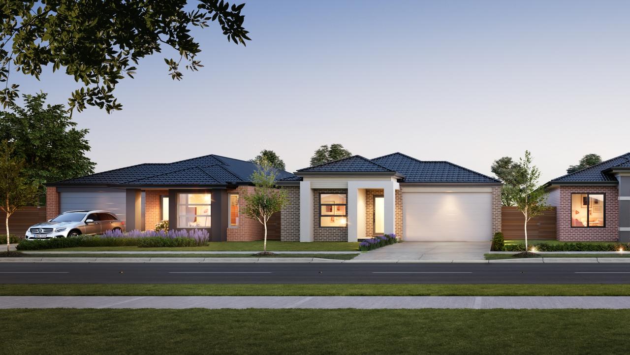 And example of homes in Resimax's Mernda Rise development