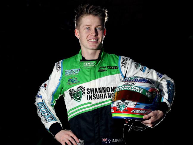 Emerson Harvey is a go kart driver who has been nominated for a sports star award for motorsport. 24th July, Keilor, Melbourne Picture : George Salpigtidis