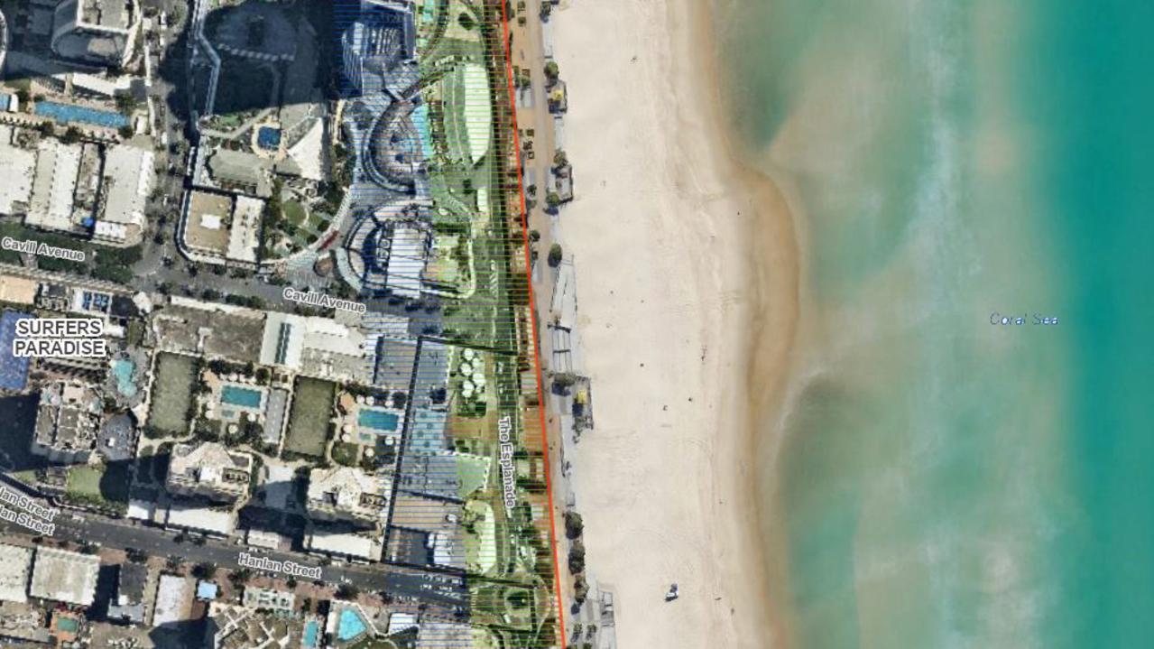 The map that proves Gold Coast Oceanway can be finished