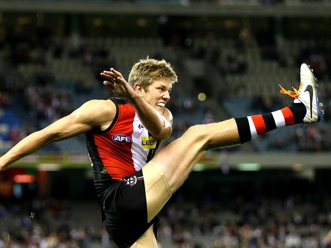 Rhys Stanley during his time with St Kilda.