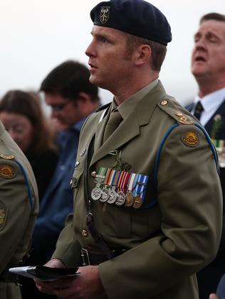 There was a strong turnout at the North Bondi RSL. Picture: Carly Earl