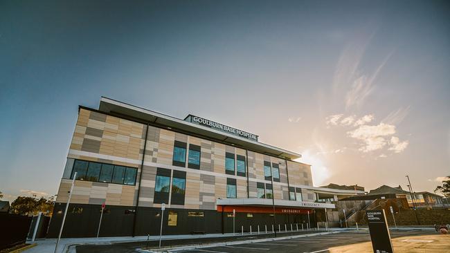 Goulburn Base Hospital’s new emergency entrance. Picture: Southern NSW Local Health District