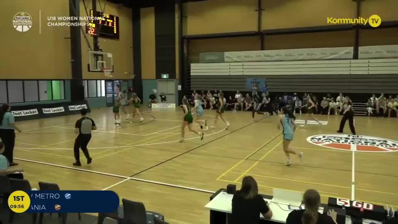 Replay: New South Wales Metro v Tasmania (U18 Women Quarter Final)—2025 Basketball Australia Under-18s and Junior Wheelchair Nationals Day 6
