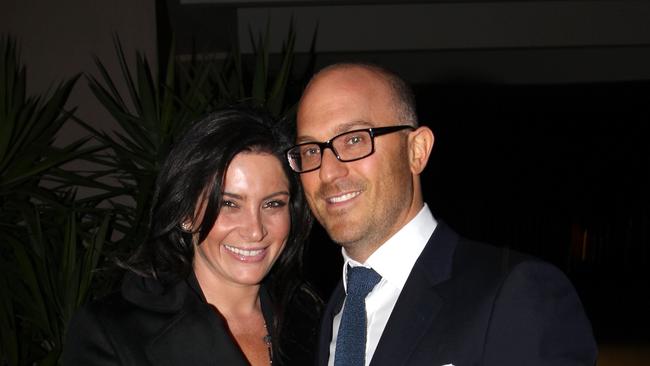 Monica Saunders-Weinberg and Richard Weinberg at the 2011 Gold Dinner at Wingadal Place, Point Piper, eastern Sydney. The pair are on the committee together this year.