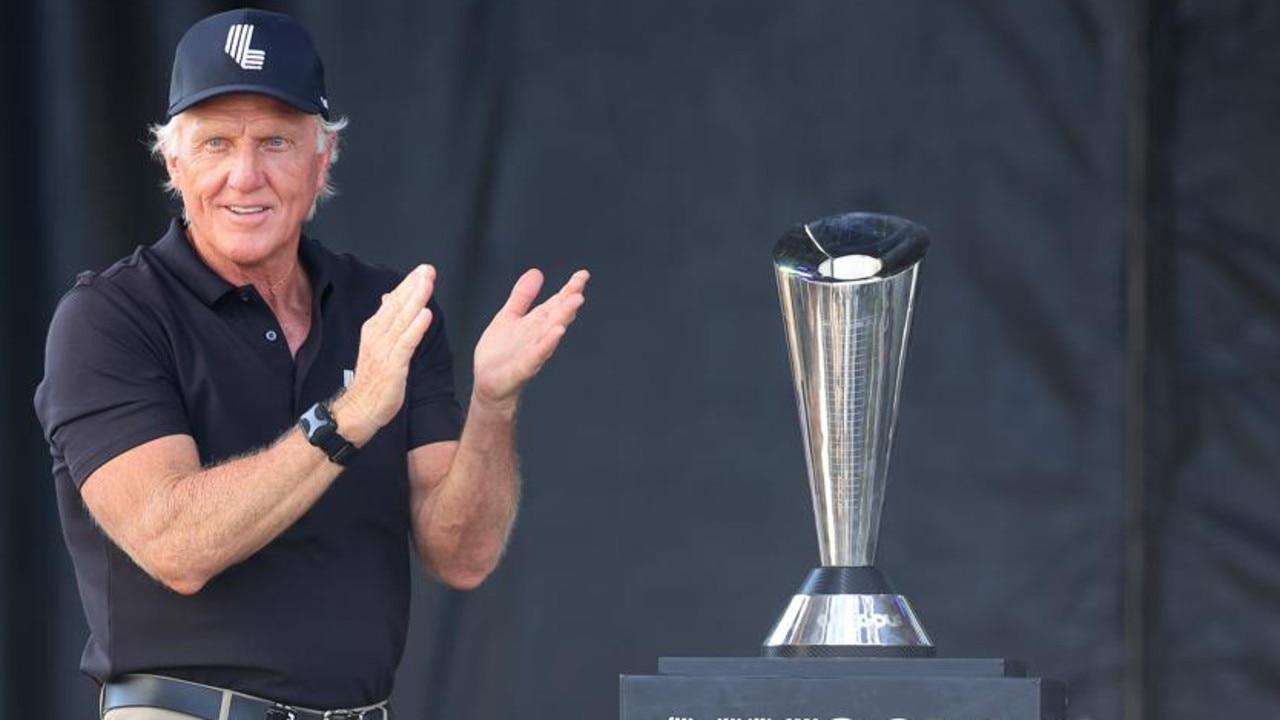 Greg Norman has confirmed he will be replaced as LIV Golf chief executive. Picture: David Cannon/Getty Images