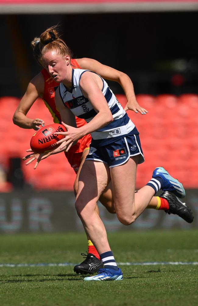 Aishling Moloney starred for Geelong. Picture: Matt Roberts/Getty Images.