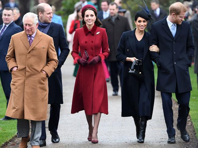 Prince Charles flew back to the UK from Oman for the crisis summit. Picture: AFP