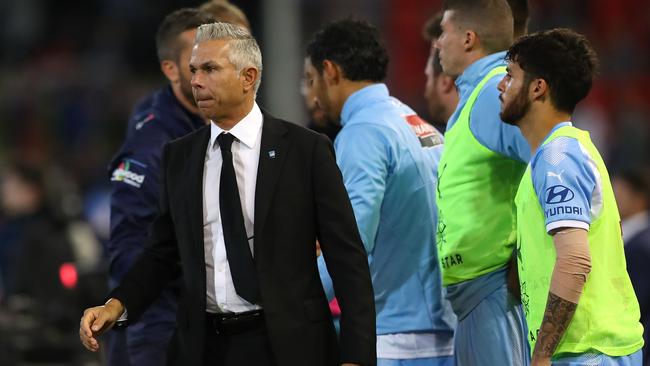 Sydney FC coach Steve Corica. Picture: Tony Feder/Getty Images