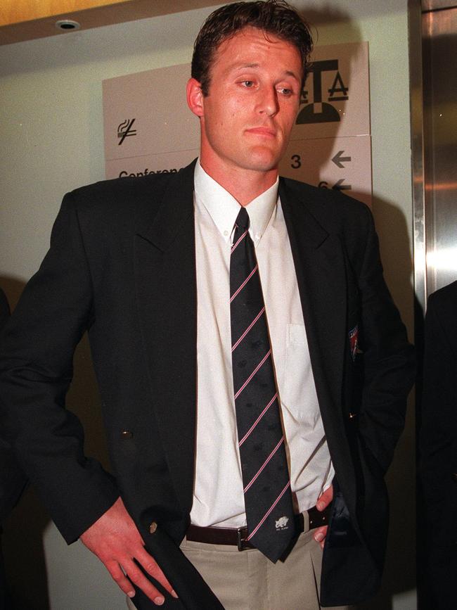 Chris Grant polled the most votes in the 1997 Brownlow Medal — but was ineligible.