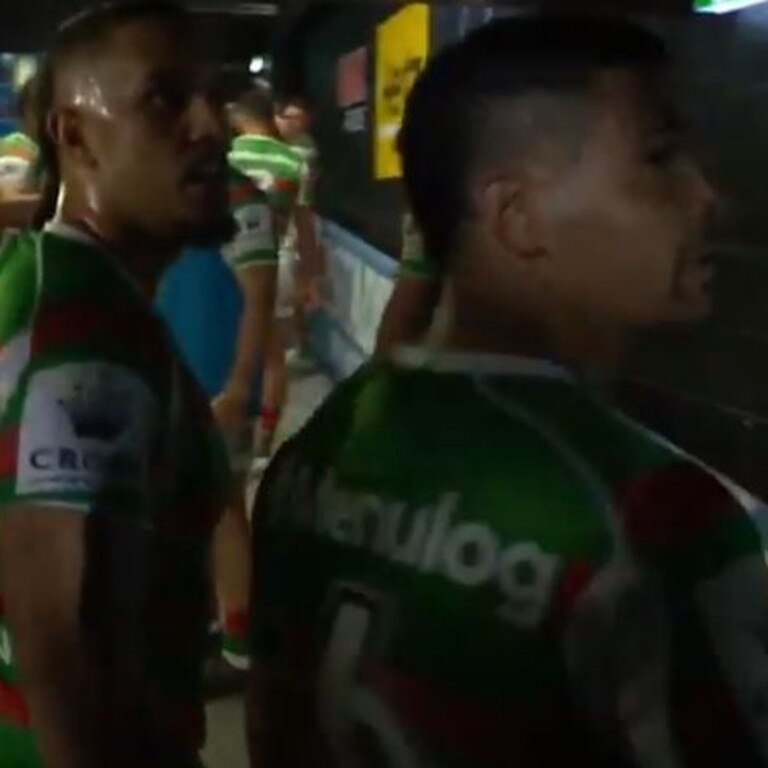 South Sydney players say they heard the comment.