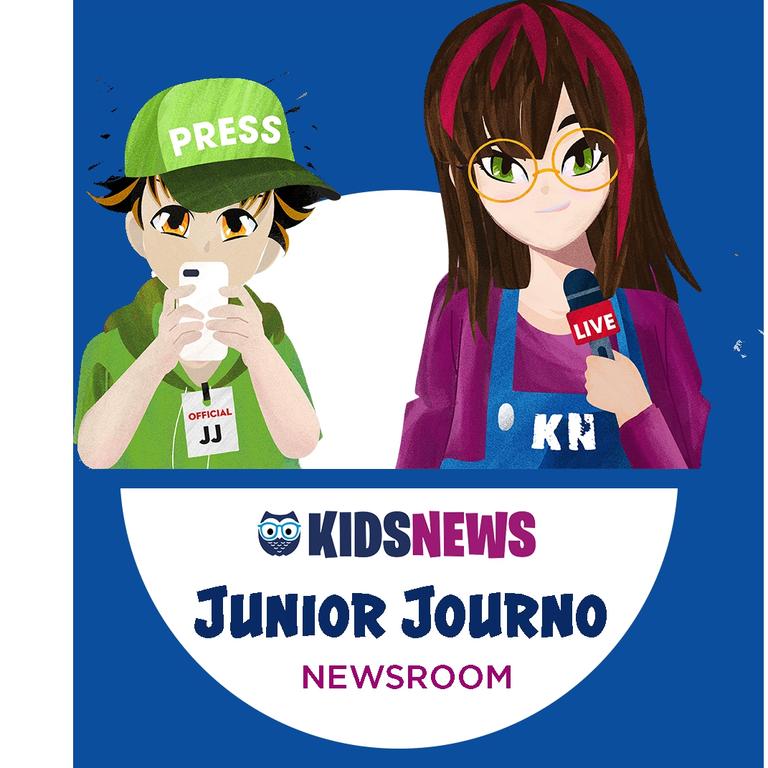 Entries open in the 2024 Kids News Junior Journo Newsroom competition at 9am AEST on Friday 19 April. Picture: Abi Fraser