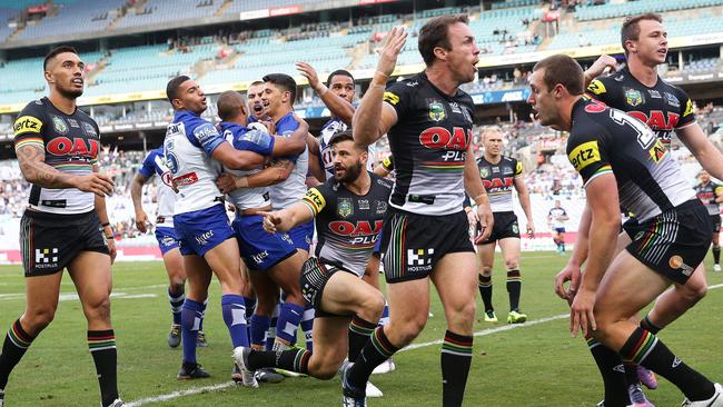 The Bulldogs got the jump on Penrith.