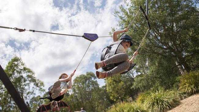 Wombat Bend Playspace, Templestowe Lower. Picture: Christopher Chan