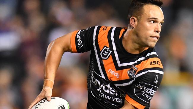 Luke Brooks is the man for Wests Tigers. Picture: AAP