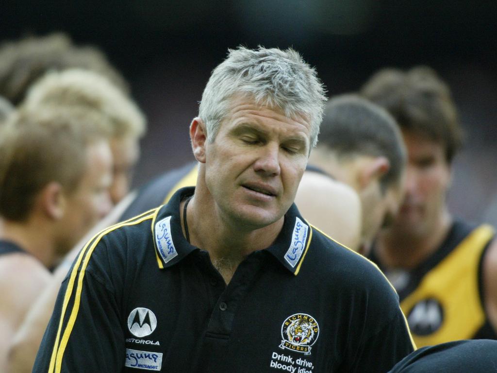 Frawley had very good days, and very bad as Richmond coach.