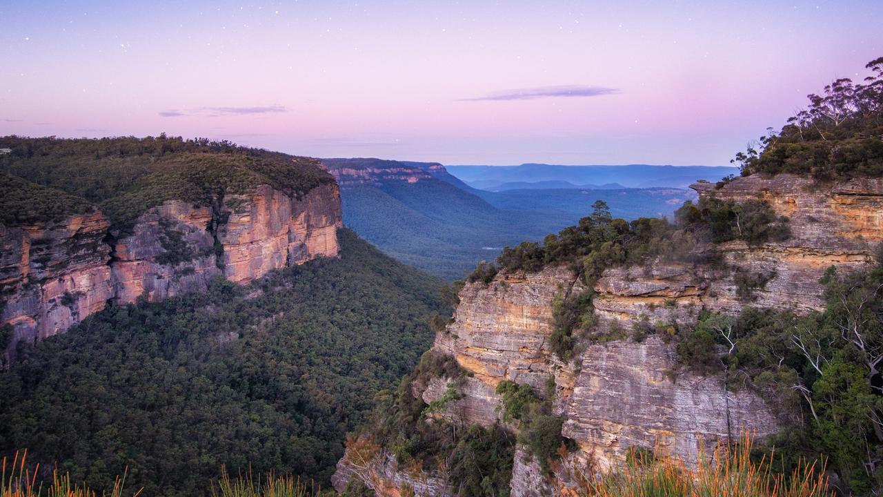 Blue Mountain world heritage is a beautiful national park in Australia. Picture: Getty Images