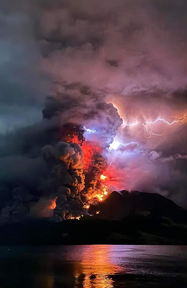 Indonesia is located in the Pacific “Ring of Fire,” known for its frequent geological disturbances. Picture: Center for Volcanology and Geological Hazard Mitigation / AFP