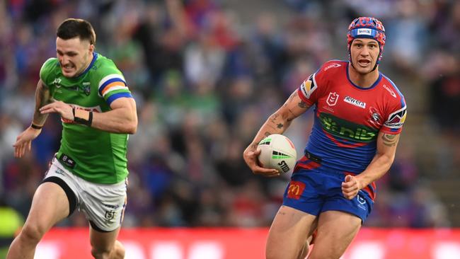 The result has been a more assured and assertive Ponga. Picture: NRL Photos