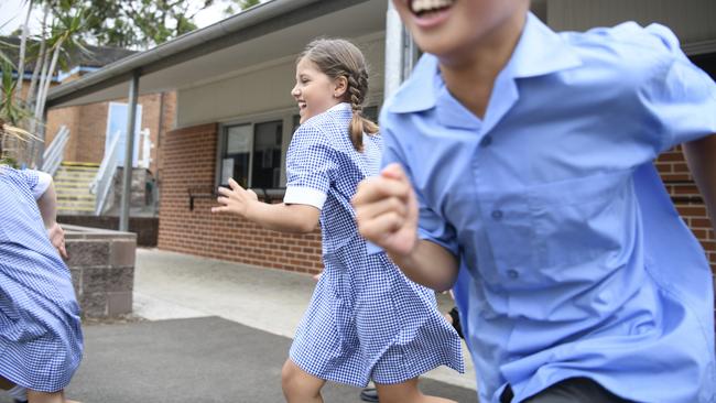 It was a turning point when girls were permitted to play on the school oval. Picture: iStock