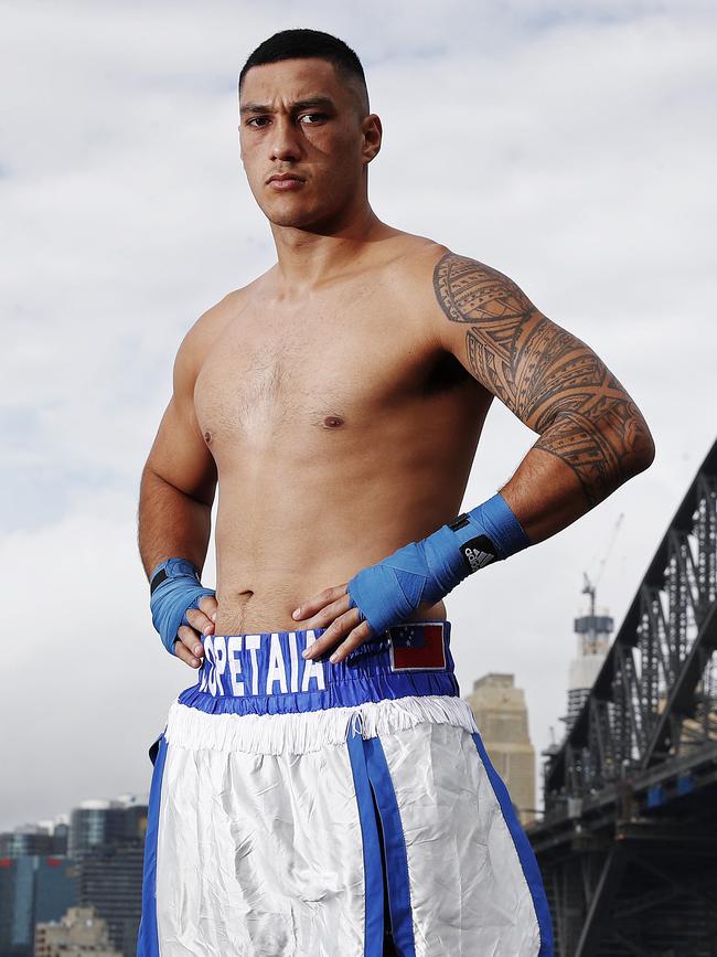 Australian boxer Jai Opetaia. Picture: Sam Ruttyn