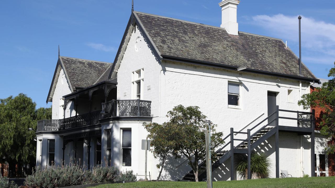 The Kardinia homestead as it stands currently. Picture: Alan Barber.