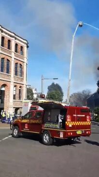 Fire in Redfern