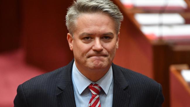 Finance Minister Mathias Cormann. Picture: AAP