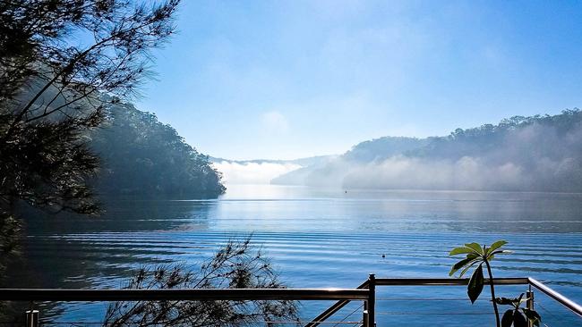 The view from the main deck of Calabash Bay Lodge.