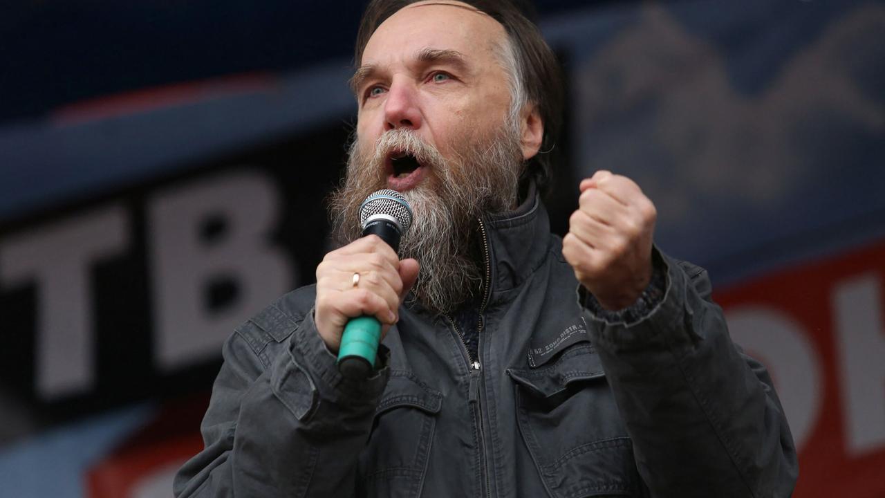 Alexander Dugin is a firebrand who is said to have the ear of Putin. (Photo by Moscow City News Agency / AFP)