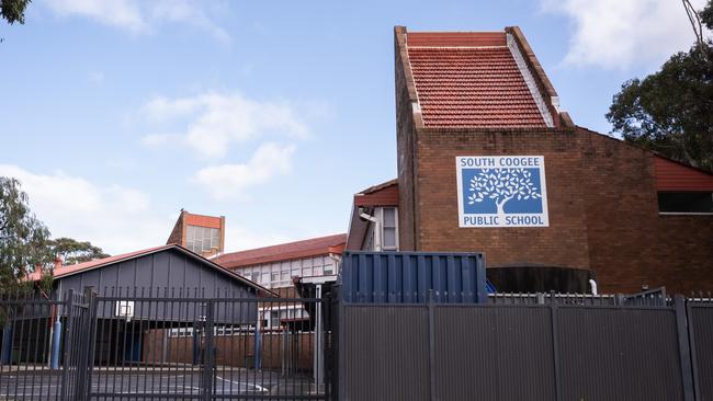 South Coogee Public School was also deep-cleaned after two students tested positive. Picture: NCA NewsWire / James Gourley