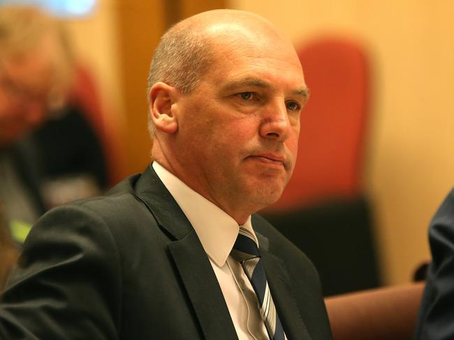 President of the Senate Stephen Parry is the latest MP to be caught up in the citizenship saga. Picture: Kym Smith.