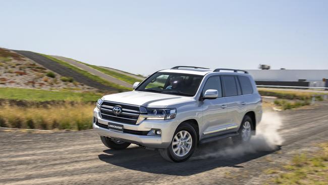 Toyota’s LandCruiser is performing well on the sales charts.