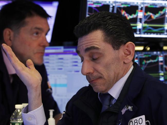 Who knows what to expect on the floor of the New York Stock Exchange? Picture: AP