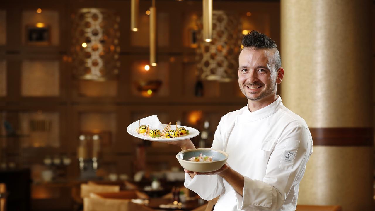 Chef Isaia Dal Fiume at Bacchus Restaurant, South Bank, which is set to reopen after a two-year hiatus. Picture: J&amp;A Photography