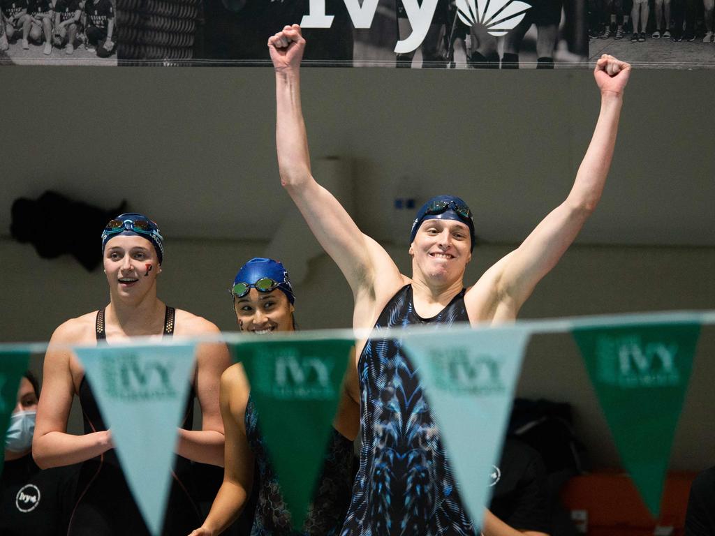 University of Pennsylvania swimmer Lia Thomas. Picture: Kathryn Riley/Getty/AFP