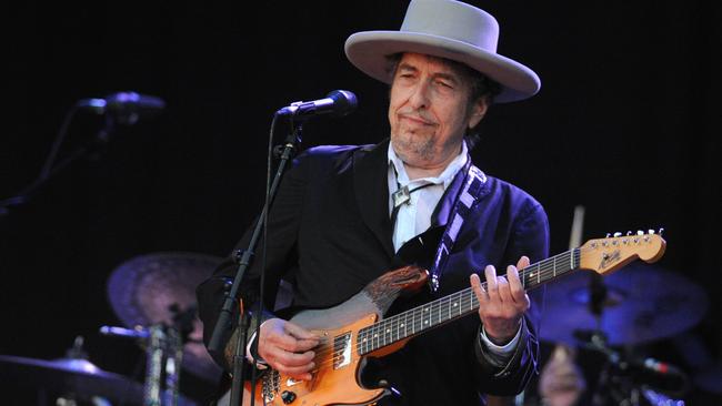 Legendary US folk singer Bob Dylan has sold more than 600 song copyrights spanning 60 years to Universal. Picture: AFP