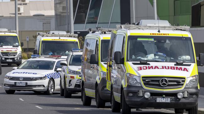 An elderly man has died after he was forced to wait four hours for an ambulance. Picture: NCA NewsWire / David Geraghty