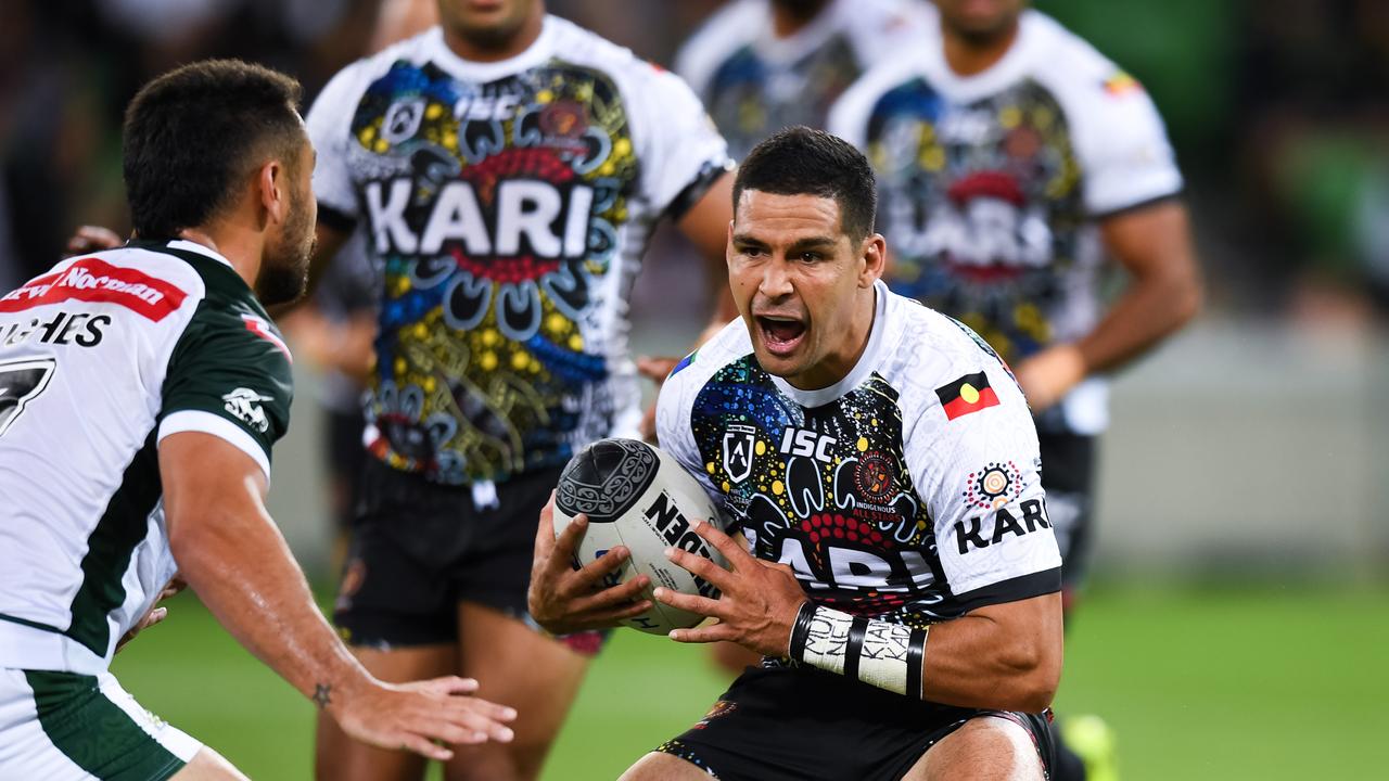 Cody Walker in action for the Indigenous All Stars. Picture: NRL Photos