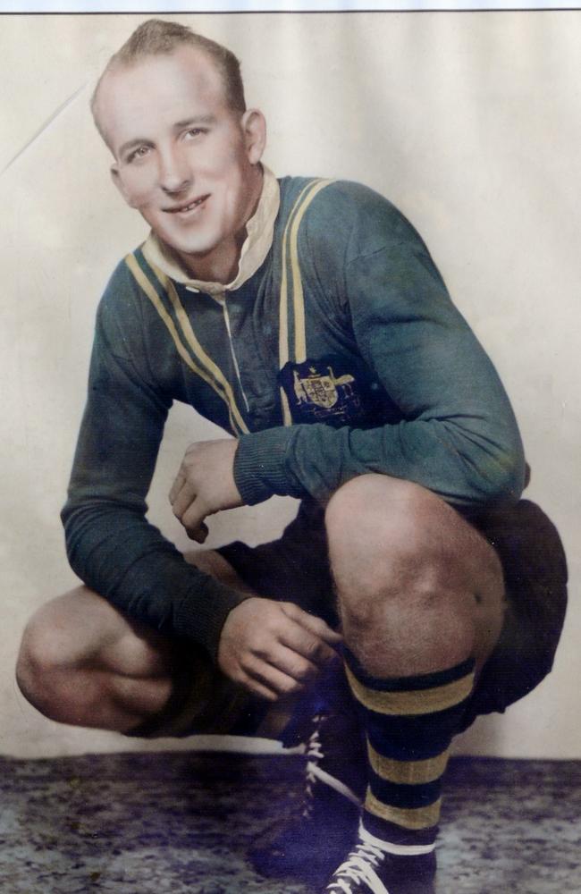 Roy Bull, pictured in Australia colours.