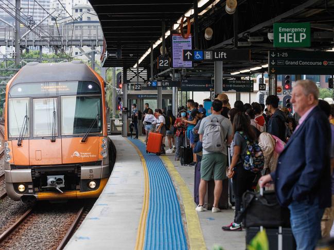 Commuters have filed onto packed station platforms as a result of cancelled and delayed services this month.