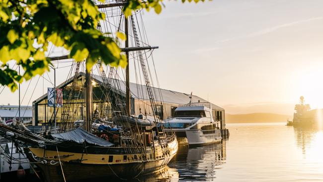 The picturesque Hobart waterfront. Picture: ADAM GIBSON