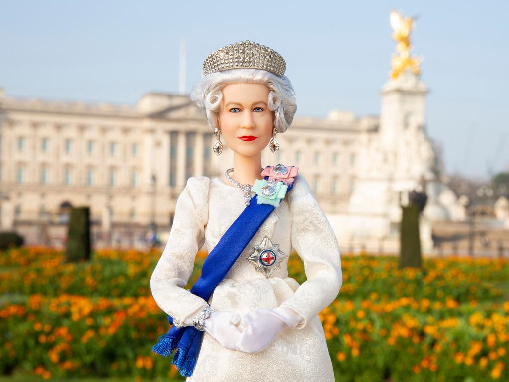 US toy manufacturer Mattel has released their new Barbie doll depecting Queen Elizabeth II in order to mark the Britain's monarch's Platinum Jubilee. Picture: AFP