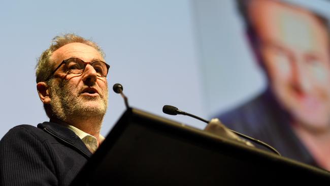 ‘I’ve been here since 1989 busting my guts for a vision and a set of values’ ... ABC Radio presenter Jon Faine. Photo: AAP