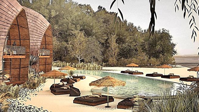 New images showing the planned Pandana resort at South Stradbroke Island. Picture: Pandana Holdings