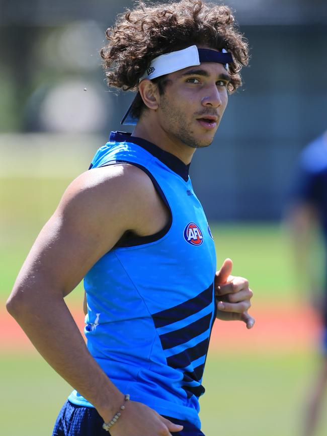 Nakia Cockatoo. Geelong Cats training at Deakin University Waurn Ponds. Picture: Peter Ristevski